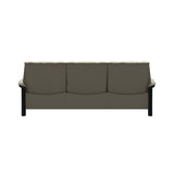 Buckingham LB 3-Seat - Paloma Light Grey - Black