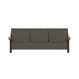 Buckingham LB 3-Seat - Paloma Light Grey - Walnut