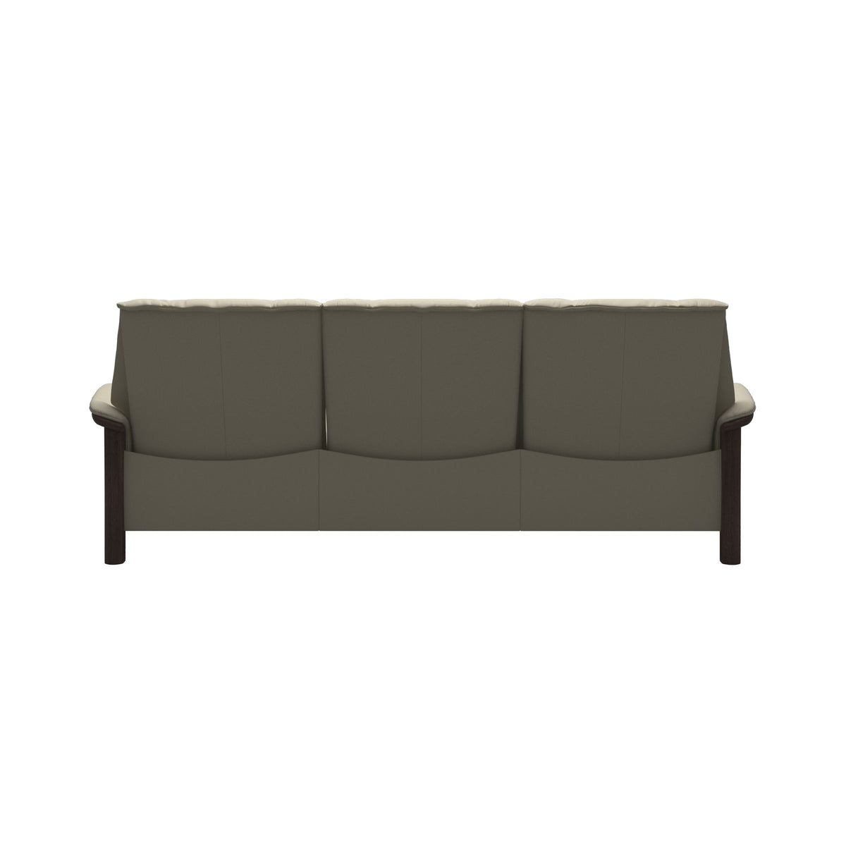 Buckingham LB 3-Seat - Paloma Light Grey - Wenge