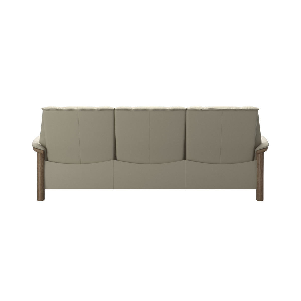 Buckingham LB 3-Seat - Paloma Light Grey - Smoked Oak