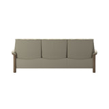 Buckingham LB 3-Seat - Paloma Light Grey - Smoked Oak