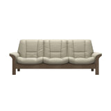 Buckingham LB 3-Seat - Paloma Light Grey - Smoked Oak