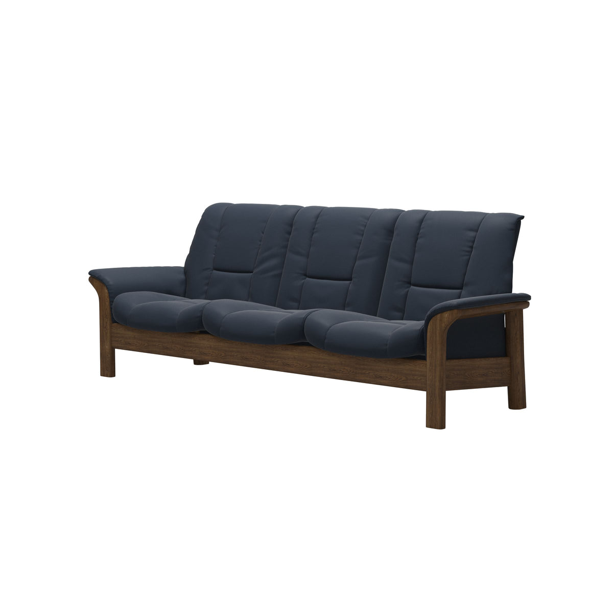 Buckingham LB 3-Seat - Paloma Oxford Blue - Teak