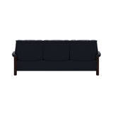 Buckingham LB 3-Seat - Paloma Oxford Blue - Brown