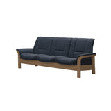 Buckingham LB 3-Seat - Paloma Oxford Blue - Oak
