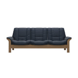 Buckingham LB 3-Seat - Paloma Oxford Blue - Oak