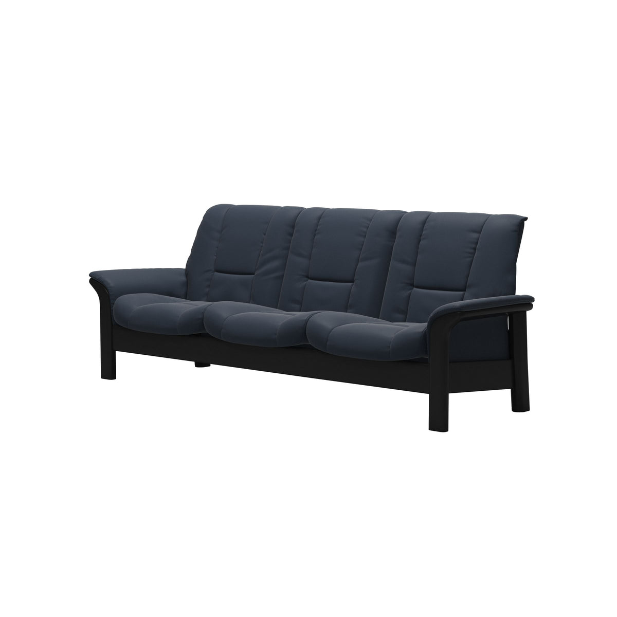 Buckingham LB 3-Seat - Paloma Oxford Blue - Black