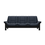 Buckingham LB 3-Seat - Paloma Oxford Blue - Black