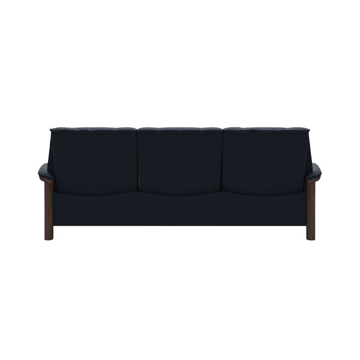 Buckingham LB 3-Seat - Paloma Oxford Blue - Walnut