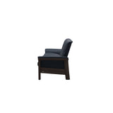 Buckingham LB 3-Seat - Paloma Oxford Blue - Wenge
