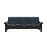 Buckingham LB 3-Seat - Paloma Oxford Blue - Wenge