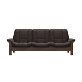 Buckingham LB 3-Seat - Paloma Chocolate - Walnut