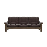 Buckingham LB 3-Seat - Paloma Chocolate - Smoked Oak