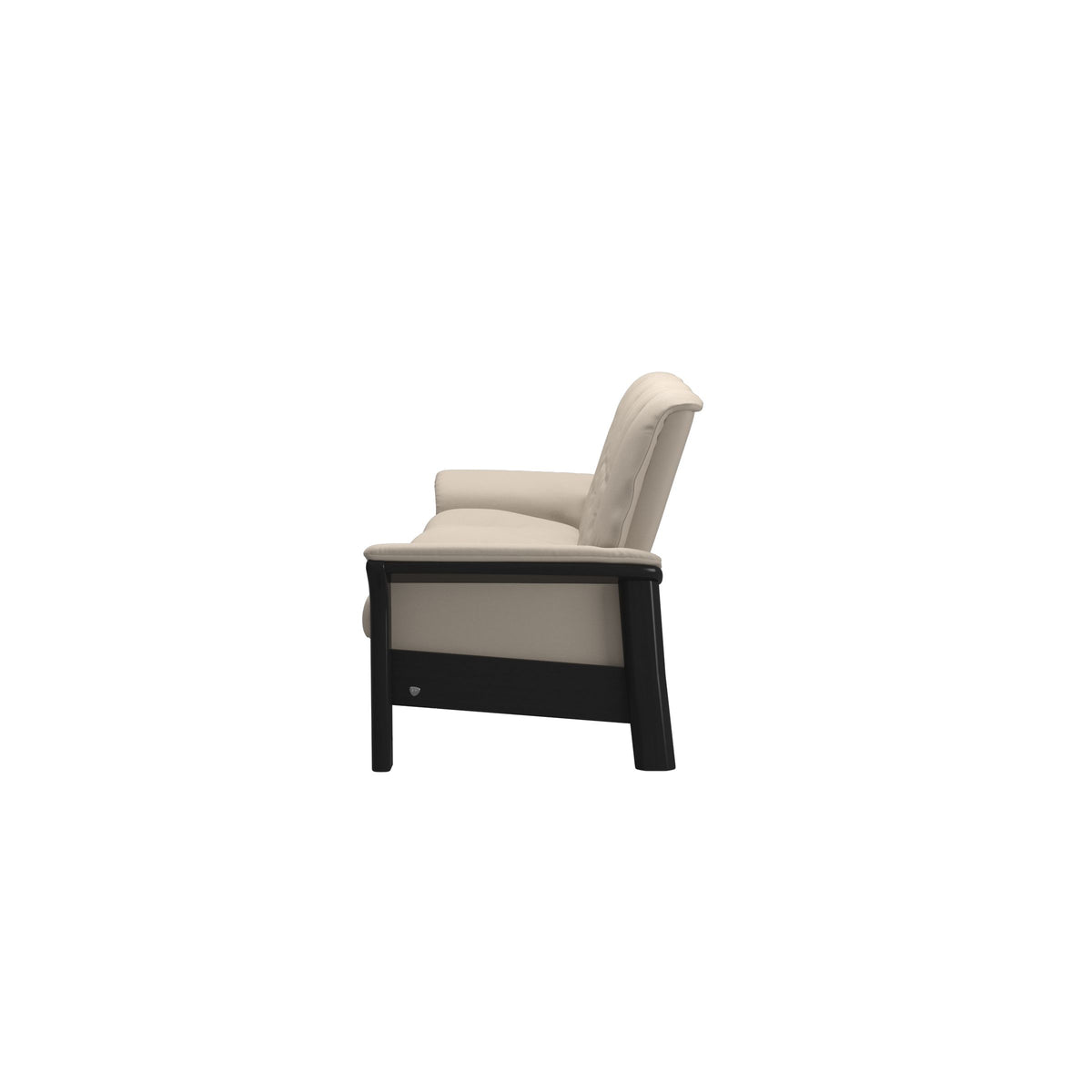Buckingham LB 3-Seat - Paloma Fog - Black