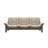 Buckingham LB 3-Seat - Paloma Fog - Smoked Oak
