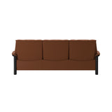Buckingham LB 3-Seat - Paloma New Cognac - Black