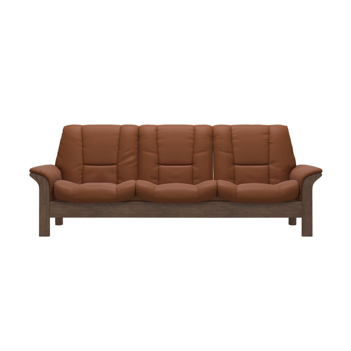 Buckingham LB 3-Seat - Paloma New Cognac - Walnut