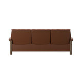 Buckingham LB 3-Seat - Paloma New Cognac - Smoked Oak