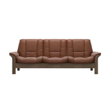 Buckingham LB 3-Seat - Paloma New Cognac - Smoked Oak