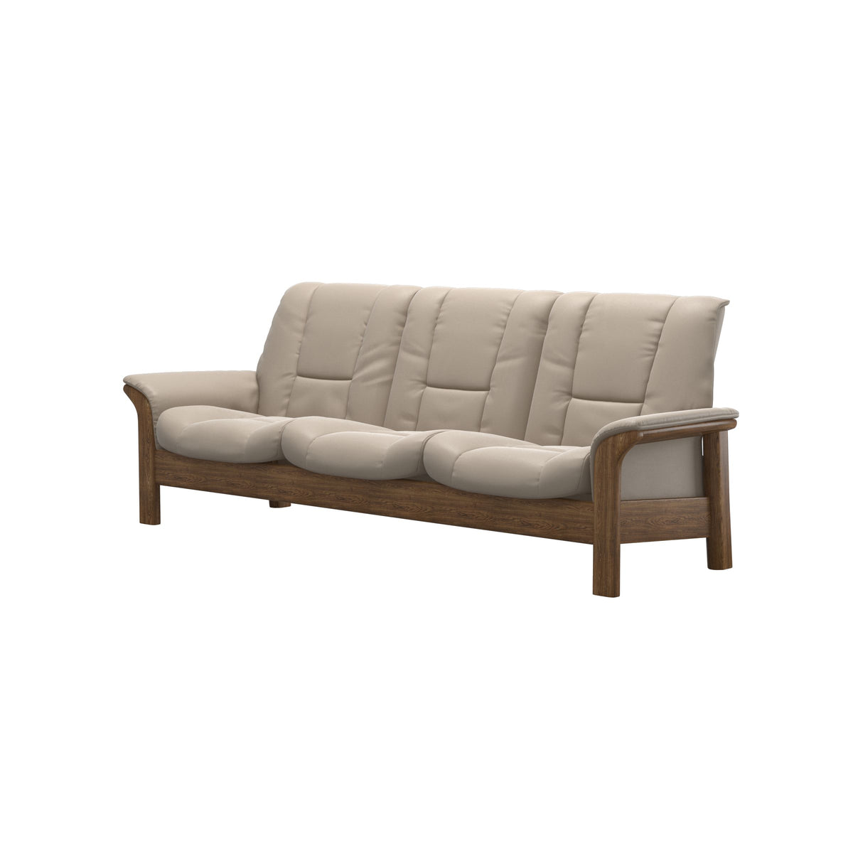 Buckingham LB 3-Seat - Paloma Mushroom - Teak