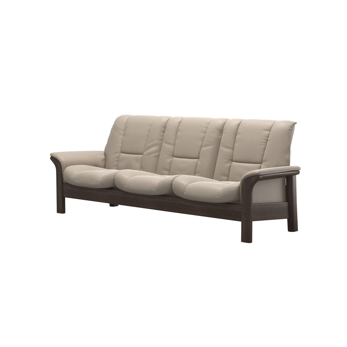 Buckingham LB 3-Seat - Paloma Mushroom - Wenge
