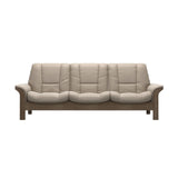 Buckingham LB 3-Seat - Paloma Mushroom - Smoked Oak