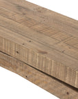 Sierra Rustic Natural Pine | Matthes Console Table | Valley Ridge Furniture