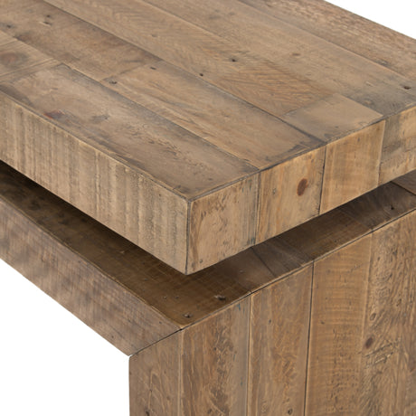 Sierra Rustic Natural Pine | Matthes Console Table | Valley Ridge Furniture