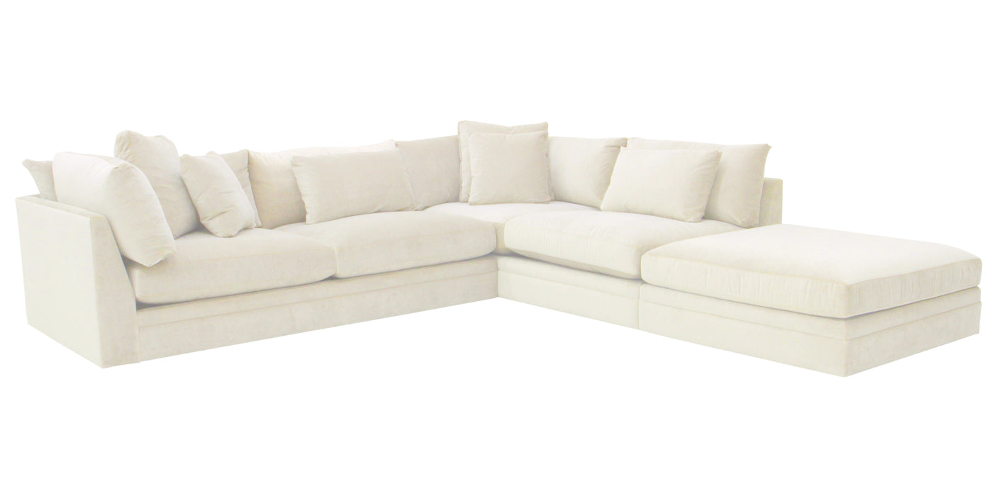 Big Easy | Right Open End Sectional w/Ottoman