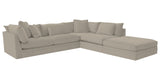 Big Easy | Right Open End Sectional w/Ottoman