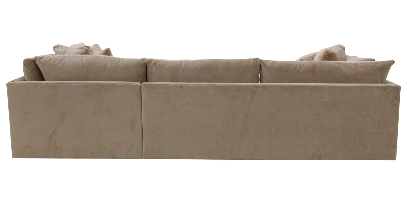 Big Easy | Right Open End Sectional w/Ottoman
