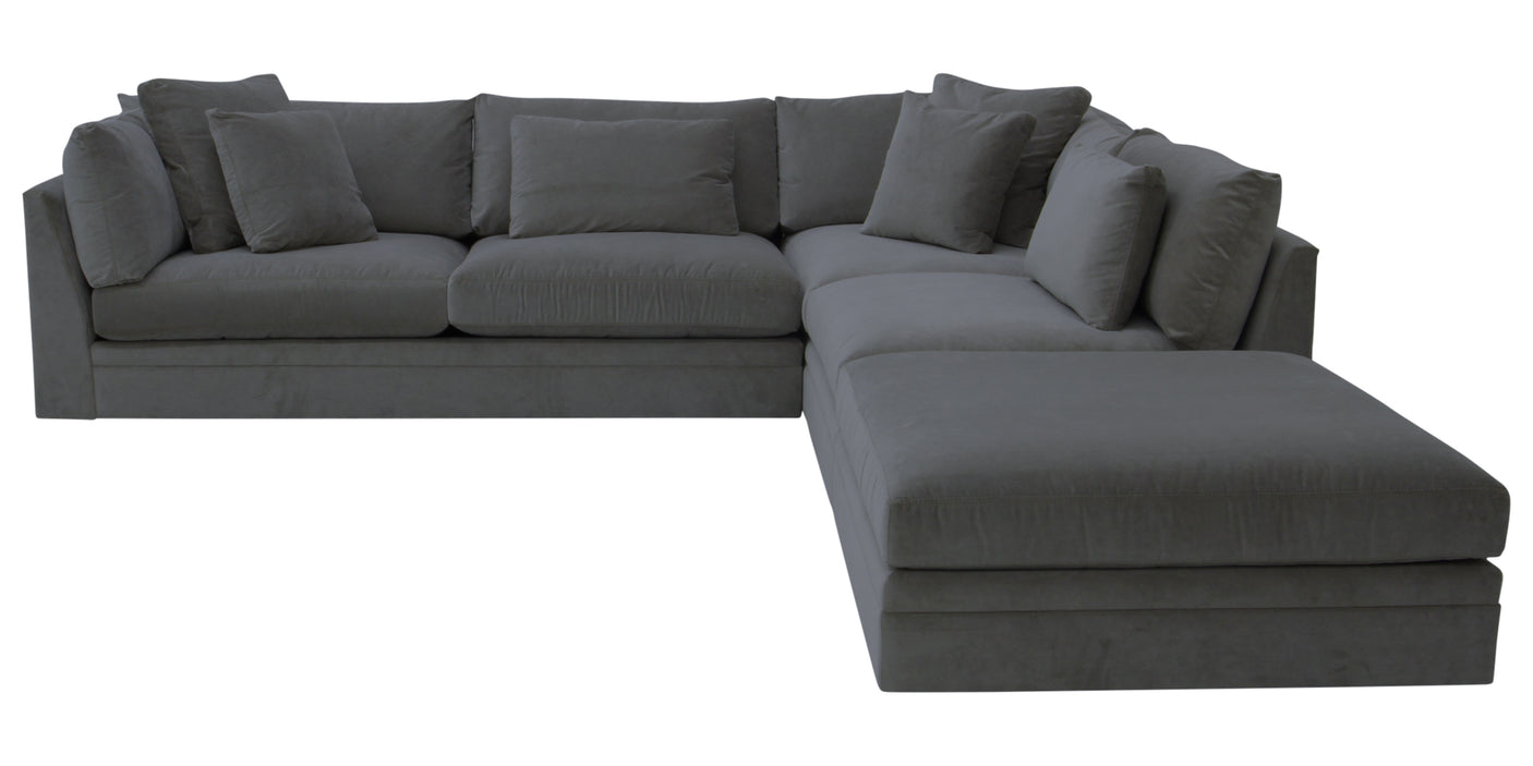 Big Easy | Right Open End Sectional w/Ottoman