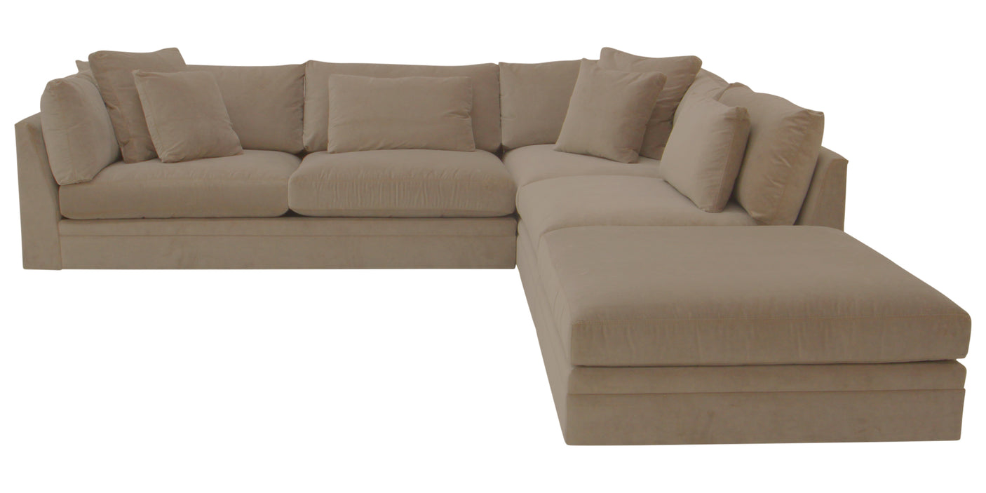 Big Easy | Right Open End Sectional w/Ottoman
