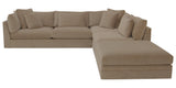Big Easy | Right Open End Sectional w/Ottoman