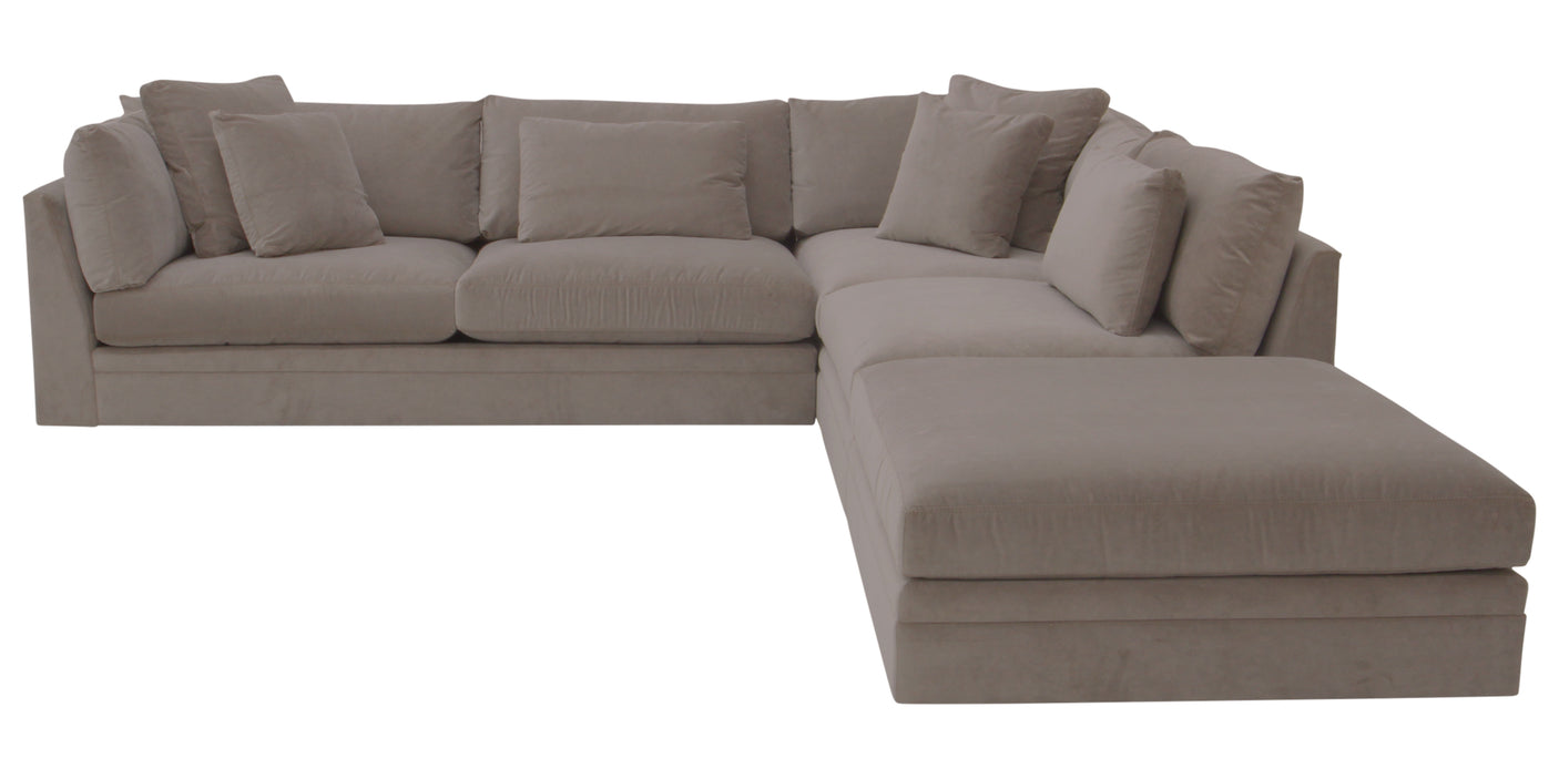 Big Easy | Right Open End Sectional w/Ottoman
