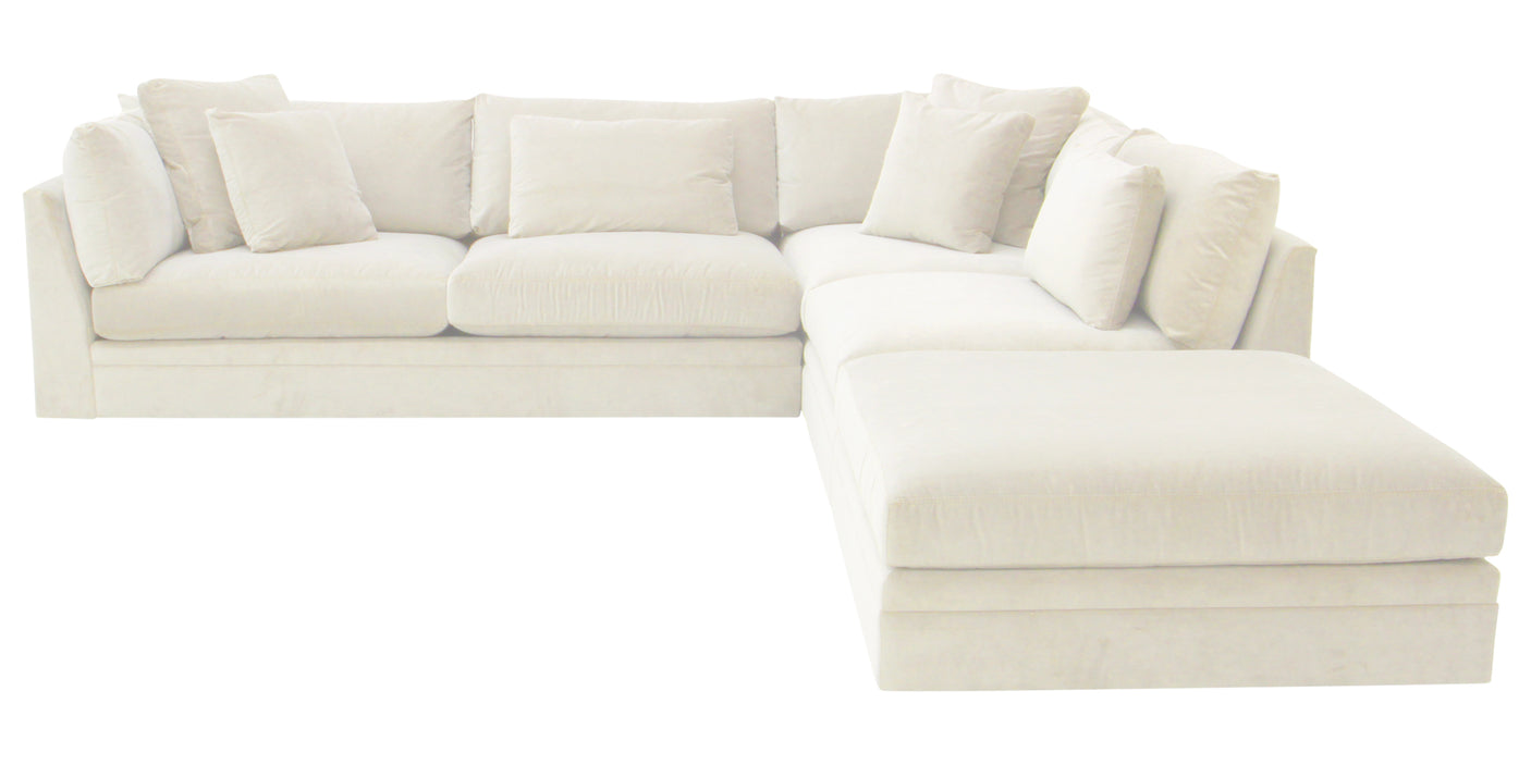 Big Easy | Right Open End Sectional w/Ottoman