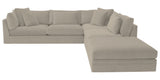 Big Easy | Right Open End Sectional w/Ottoman