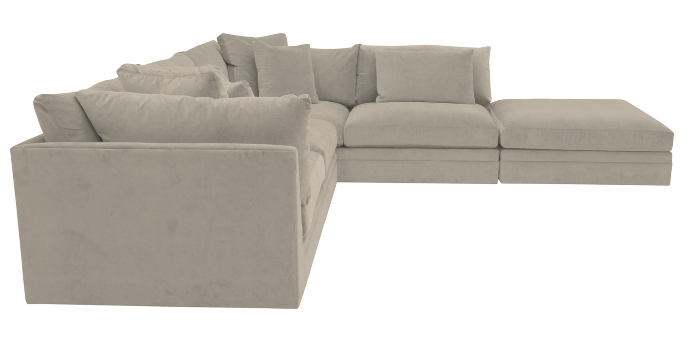 Big Easy | Right Open End Sectional w/Ottoman