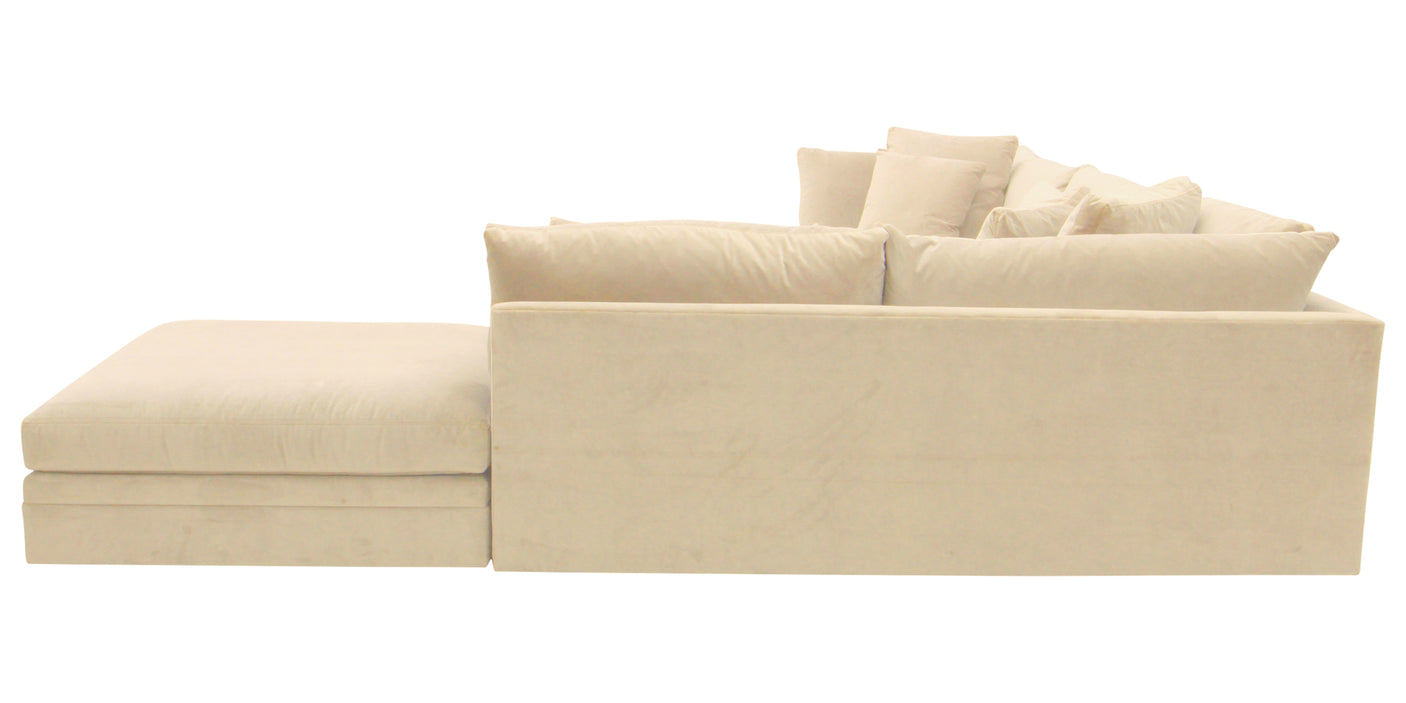Big Easy | Right Open End Sectional w/Ottoman