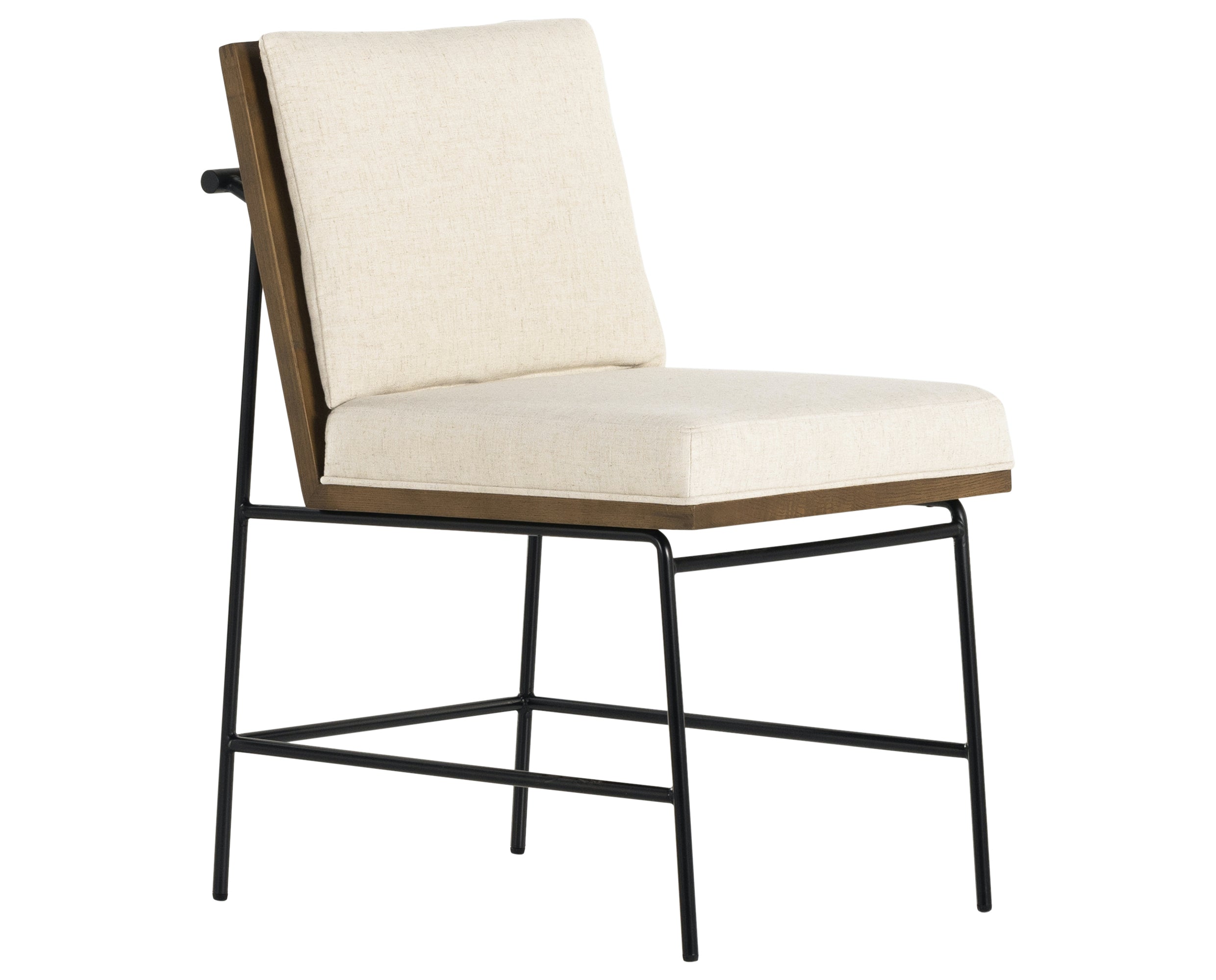 Savile Flax and Amber Oak with Midnight Iron | Crete Dining Chair | Valley Ridge Furniture