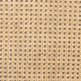 Gable Taupe Fabric & Natural Cane Rattan with Gunmetal Iron | Jayda Chair | Valley Ridge Furniture