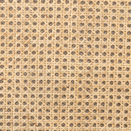 Gable Taupe Fabric & Natural Cane Rattan with Gunmetal Iron | Jayda Chair | Valley Ridge Furniture