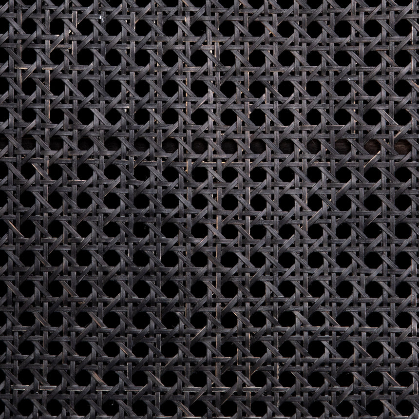 Black Wash Mango & Black Circle Cane with Black Iron | Tilda Sideboard | Valley Ridge Furniture