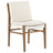 Savile Flax Fabric with Natural Brown Nettlewood | Aya Dining Chair | Valley Ridge Furniture