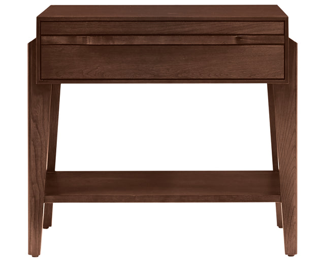 West Bros Camber Nightstand in 88 Umber