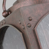 Three Light Outdoor Wall Lantern — 8.63"