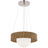 Arena 18" Ring and Globe Chandelier