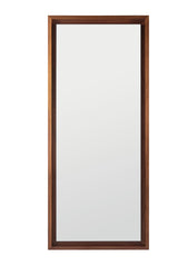 West Bros Serra Floor Mirror in 79 Toast, on white