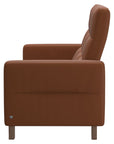 Paloma Leather New Cognac & Walnut Base | Stressless Wave 3-Seater High Back Sofa | Valley Ridge Furniture