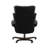 Magic - Office Chair - Paloma Black - Teak Wood